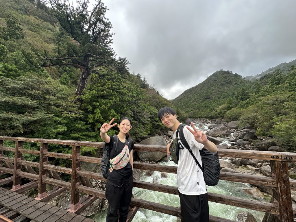 トロッコ道の小杉谷橋