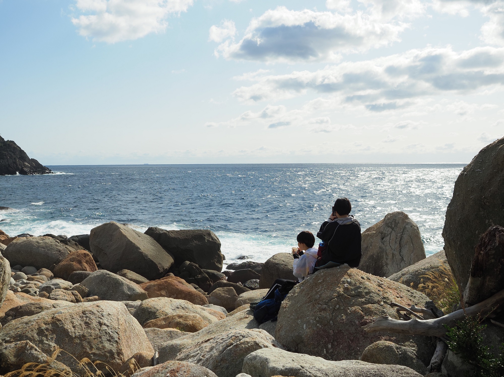 東シナ海を眺める