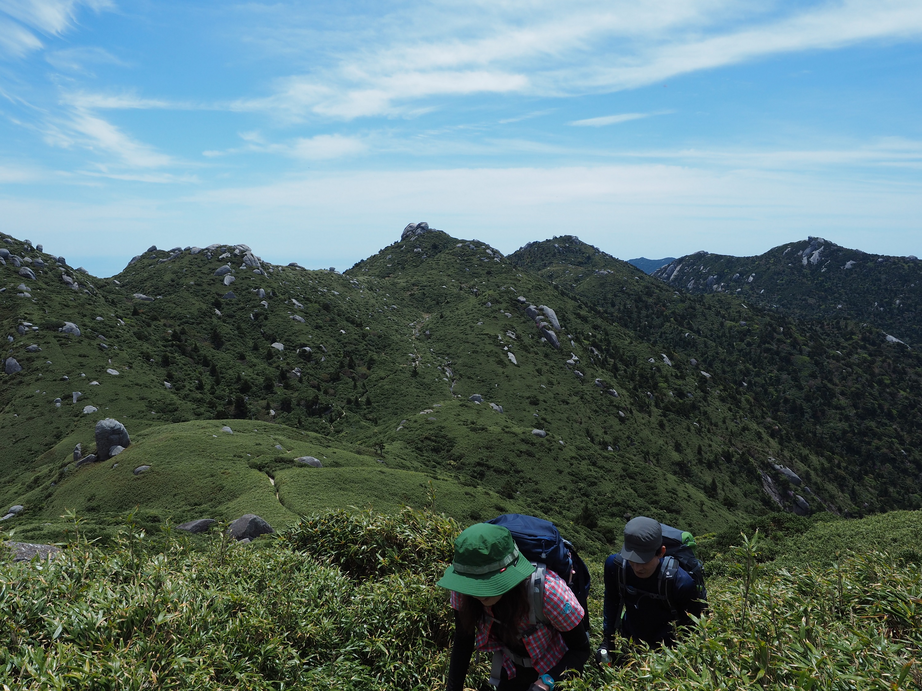 宮之浦岳コースの奥岳