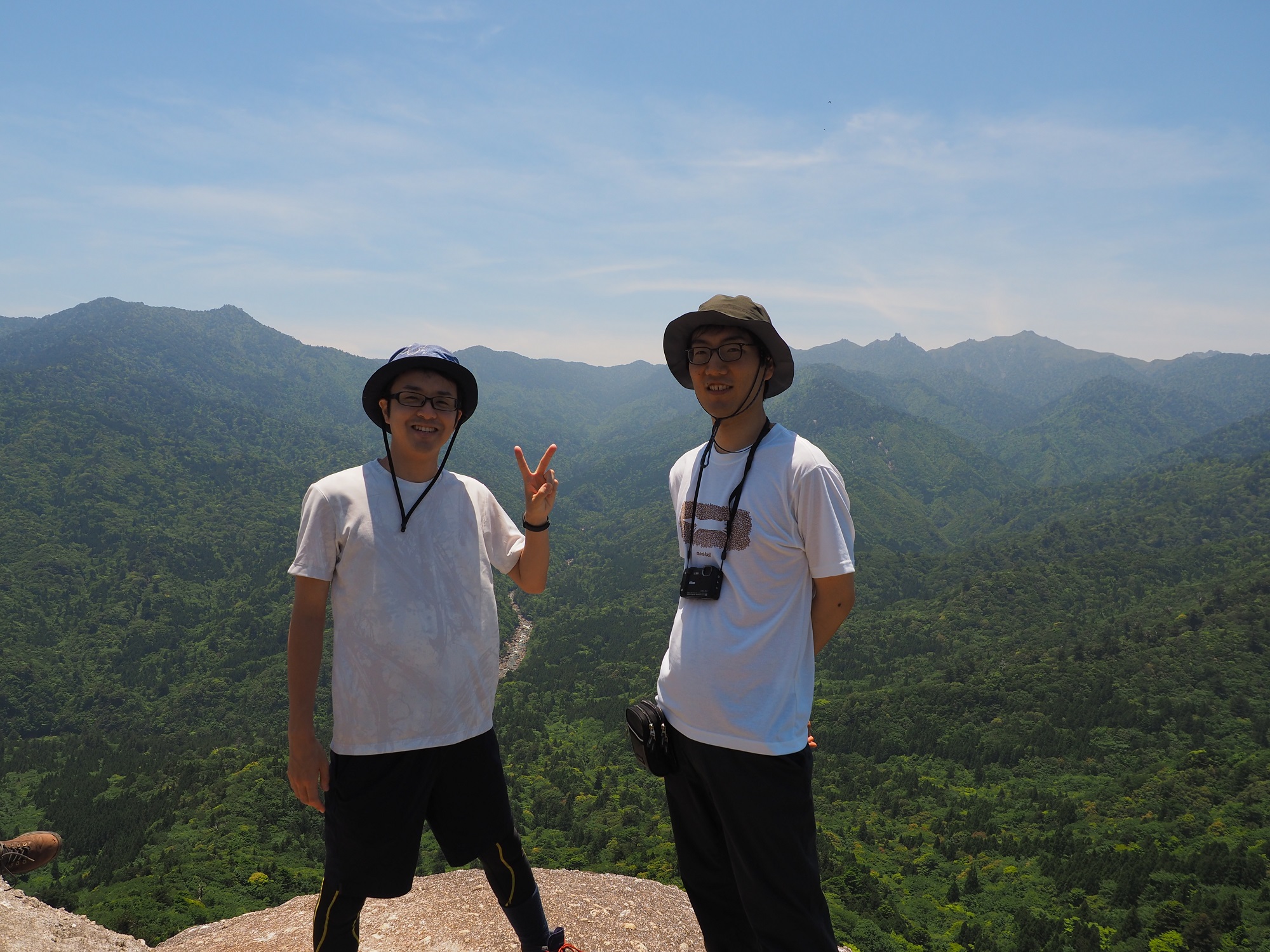 白谷雲水峡の太鼓岩