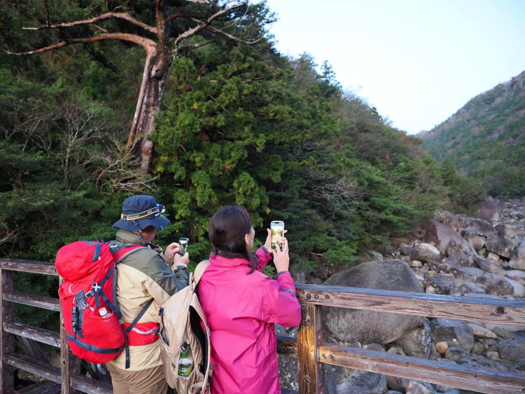 トロッコ道の小杉谷橋